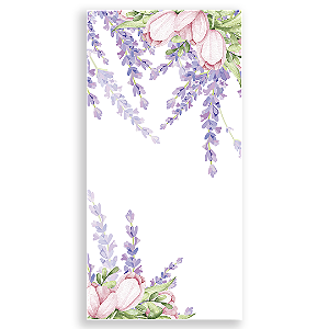 Capa Faixa Lateral Sublimado - Floral