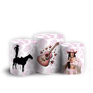 Capas Trio Cilindro Sublimado Vest Facil - Ana Castela Boiadeira