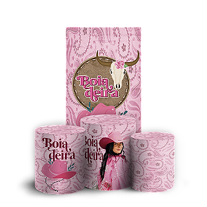 Capas Faixa Lateral e Trio Cilindro Sublimado Vest Facil - Ana Castela Boiadeira