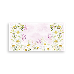 Capa Painel Retangular Sublimado - Floral