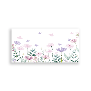 Capa Painel Retangular Sublimado - Floral
