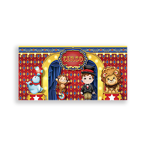 Capa Painel Retangular Sublimado - Circo