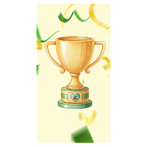 Capa Faixa Lateral Sublimado - Copa Brasil Infantil