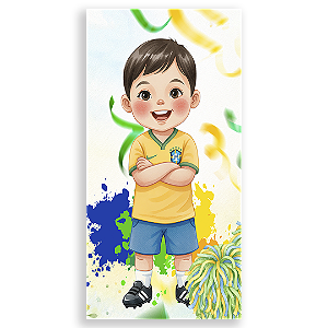 Capa Faixa Lateral Sublimado - Copa Brasil Infantil