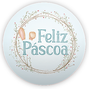 Capa Mini Painel Sublimado - Pascoa