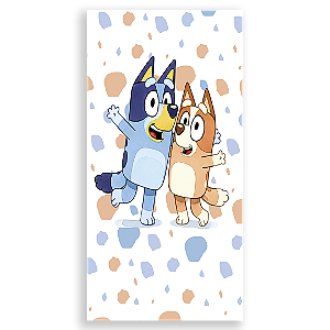 Capa Faixa Lateral Sublimado - Bluey