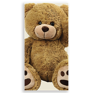 Capa Faixa Lateral Sublimado - Fundo Ursinho