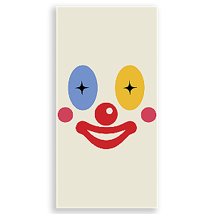 Capa Faixa Lateral Sublimado - Fundo Palhaço