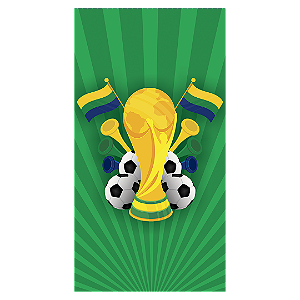 Capa Faixa Lateral Sublimado - Copa Do Mundo Brasil