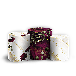 Capas Trio Cilindro Sublimado Vest Facil - Dia Da Mulher