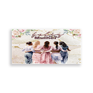 Capa Painel Retangular Sublimado - Dia Da Mulher