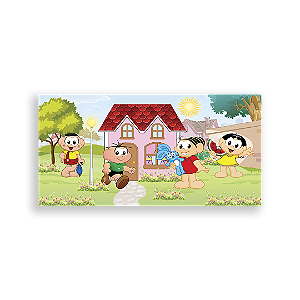 Capa Painel Retangular Sublimado - Turma Da Monica