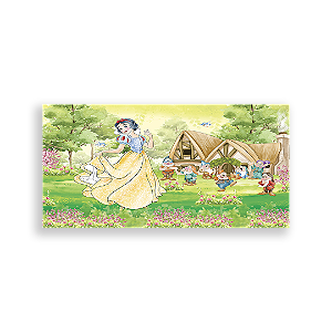 Capa Painel Retangular Sublimado - Branca De Neve