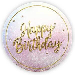 Capa Mini Painel Sublimado - Aniversário