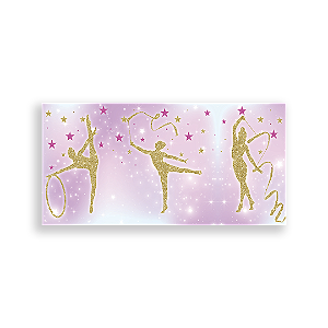 Capa Painel Retangular Sublimado - Ginástica