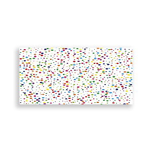 Capa Painel Retangular Sublimado - Bolinhas