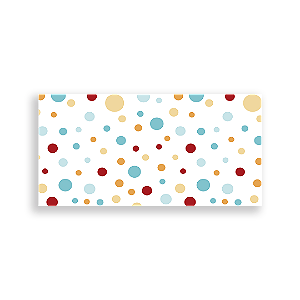 Capa Painel Retangular Sublimado - Bolinhas