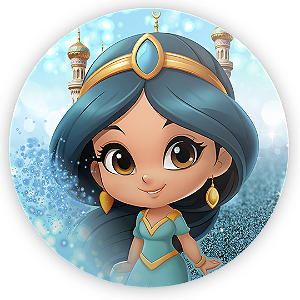 Capa Painel Redondo Sublimado - Jasmine