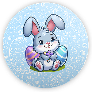 Capa Mini Painel Sublimado - Pascoa