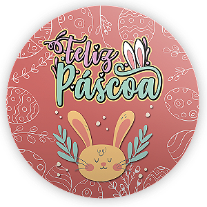 Capa Mini Painel Sublimado - Páscoa