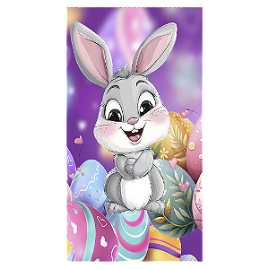 Capa Faixa Lateral Sublimado - Pascoa