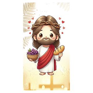 Capa Faixa Lateral Sublimado - Pascoa