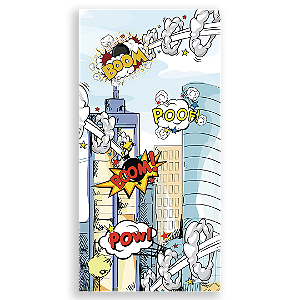 Capa Faixa Lateral Sublimado - Prédios