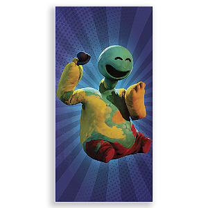 Capa Faixa Lateral Sublimado - Poppy Playtime