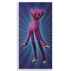 Capa Faixa Lateral Sublimado - Poppy Playtime