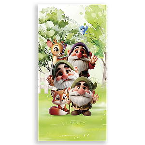 Capa Faixa Lateral Sublimado - Branca de Neve