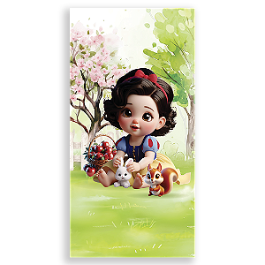 Capa Faixa Lateral Sublimado - Branca de Neve