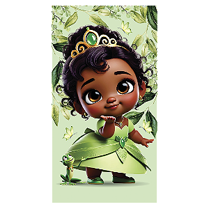 Capa Faixa Lateral Sublimado - Princesa Tiana