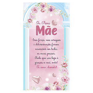 Capa Faixa Lateral Sublimado - Dia das Mães