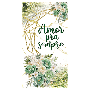 Capa Faixa Lateral Sublimado - Dia das Mães