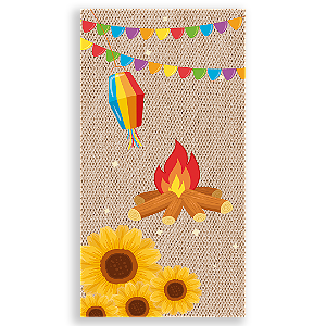 Capa Faixa Lateral Sublimado - Festa Junina