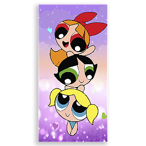 Capa Faixa Lateral Sublimado - Meninas Super Poderosas