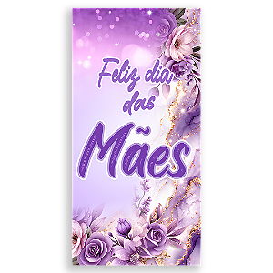 Capa Faixa Lateral Sublimado - Dia Das Mães