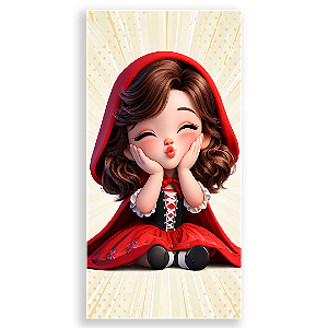 Capa Faixa Lateral Sublimado - Chapeuzinho Vermelho