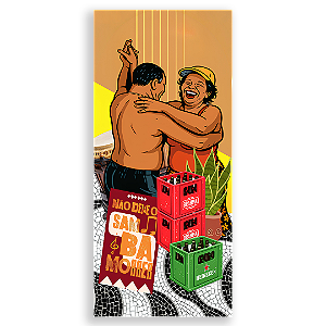 Capa Faixa Lateral Sublimado - Brasilidade