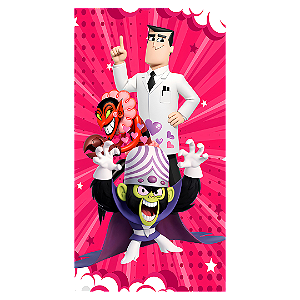 Capa Faixa Lateral Sublimado - Meninas Super Poderosas