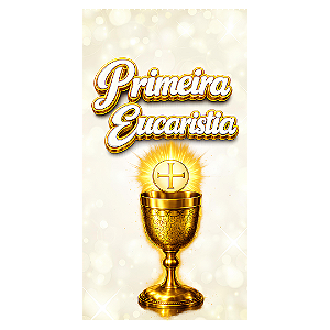 Capa Faixa Lateral Sublimado - Eucaristia