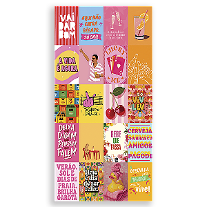 Capa Faixa Lateral Sublimado - Brasilidade