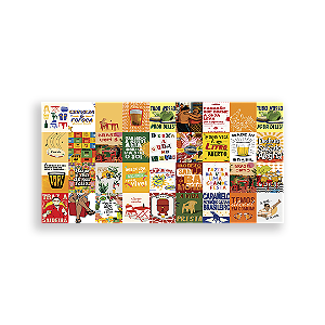 Capa Painel Retangular Sublimado - Brasilidade