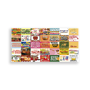 Capa Painel Retangular Sublimado - Brasilidade