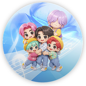 Capa Mini Painel Sublimado - Saja Boys