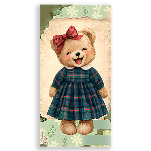 Capa Faixa Lateral Sublimado - Ursinhos