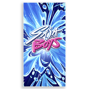 Capa Faixa Lateral Sublimado - Saja Boys