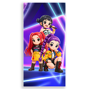 Capa Faixa Lateral Sublimado - Guerreiras Do K-Pop