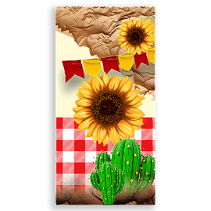 Capa Faixa Lateral Sublimado - Festa Junina