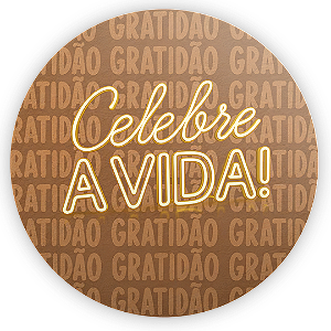 Capa Mini Painel Sublimado - Gratidão